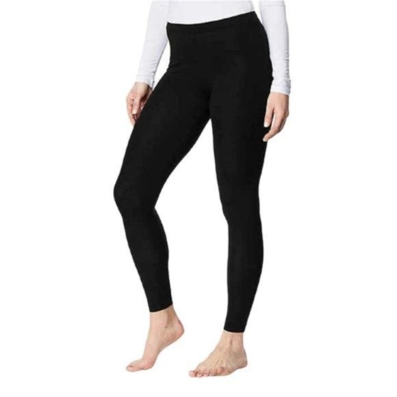 32 DEGREES Heat Ribbed Base Layer Heat Pant 2-Pack - Black - NWT - Size - Picture 4 of 5